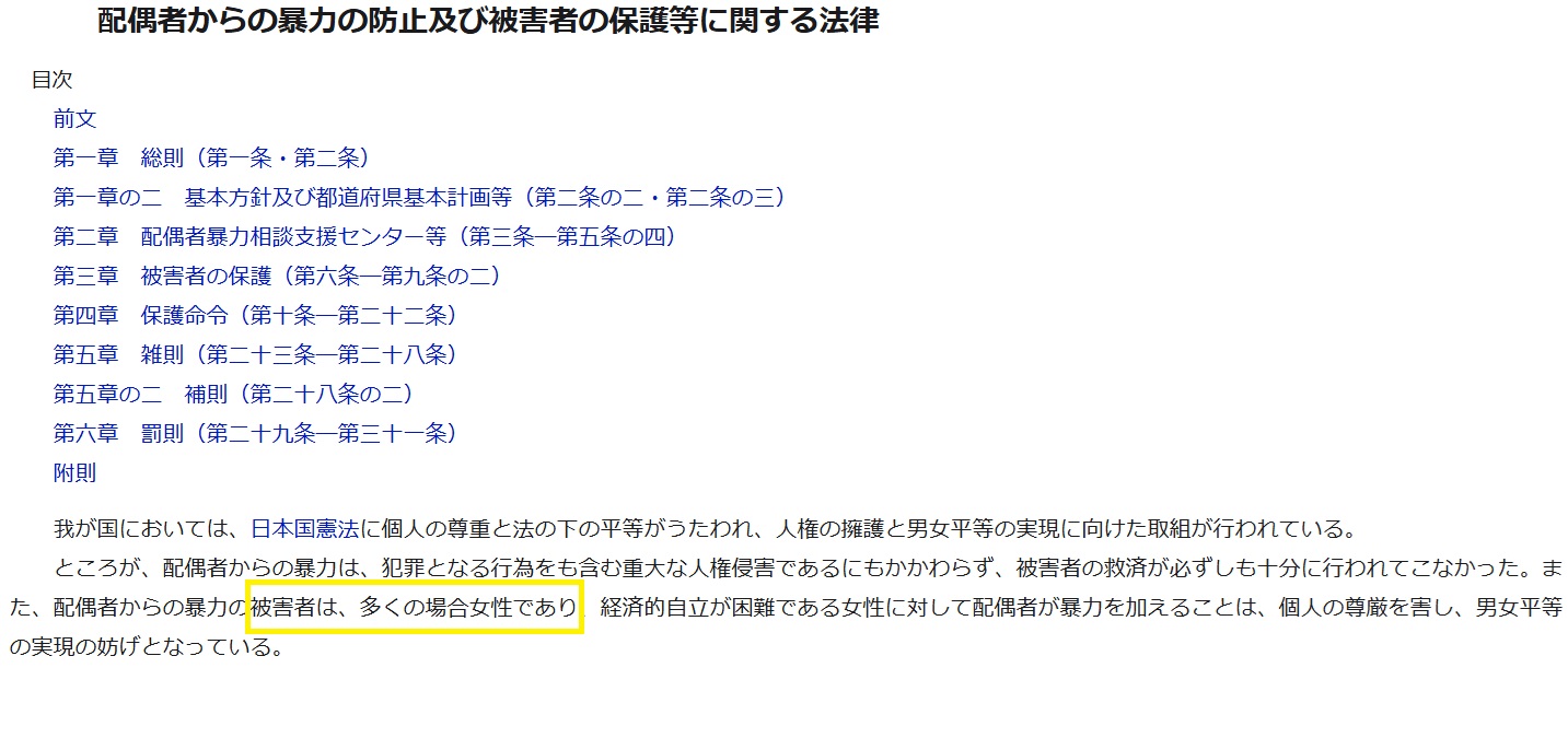 DV防止法