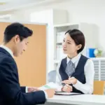 受付カウンター アイタイムズジャパン