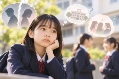 親の離婚で揺れる子どもの心。学校や友だちにはどう伝えるべきだろうか。
